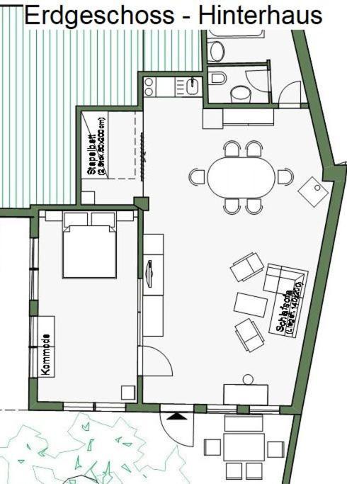 Apartment Pension Sternchen Erfurt Exteriér fotografie